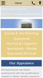 Mobile Screenshot of landmarkvaluation.com